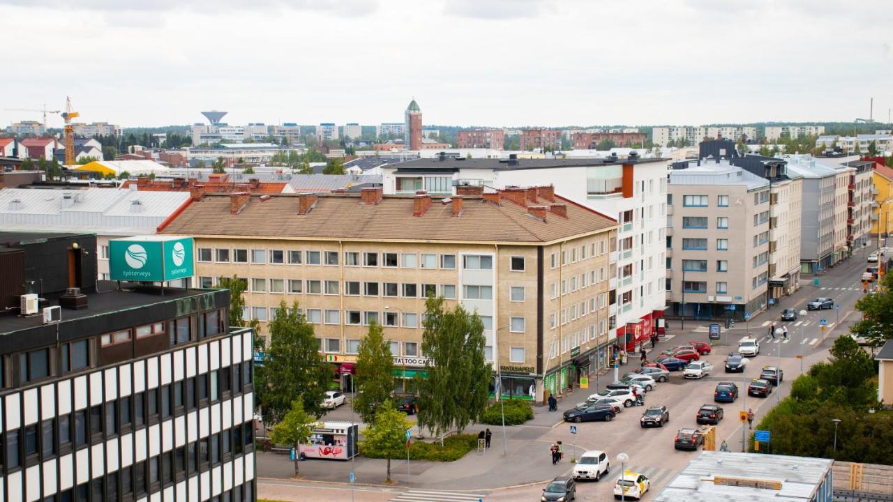 City Center 1R Studio With Perfect View, Parking Oulu Kültér fotó